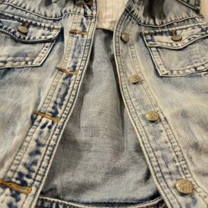 Cowboy Vest Jean Jacket